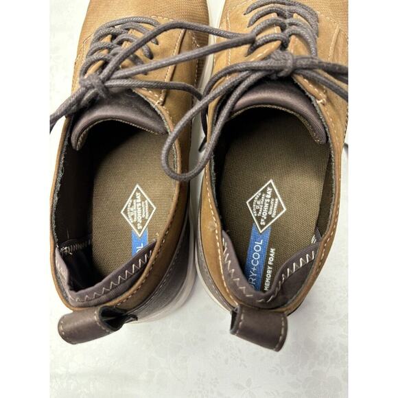 St. John's Bay Men's Lace-up Shoes Leather Brown 9 M - Picture 5 of 7